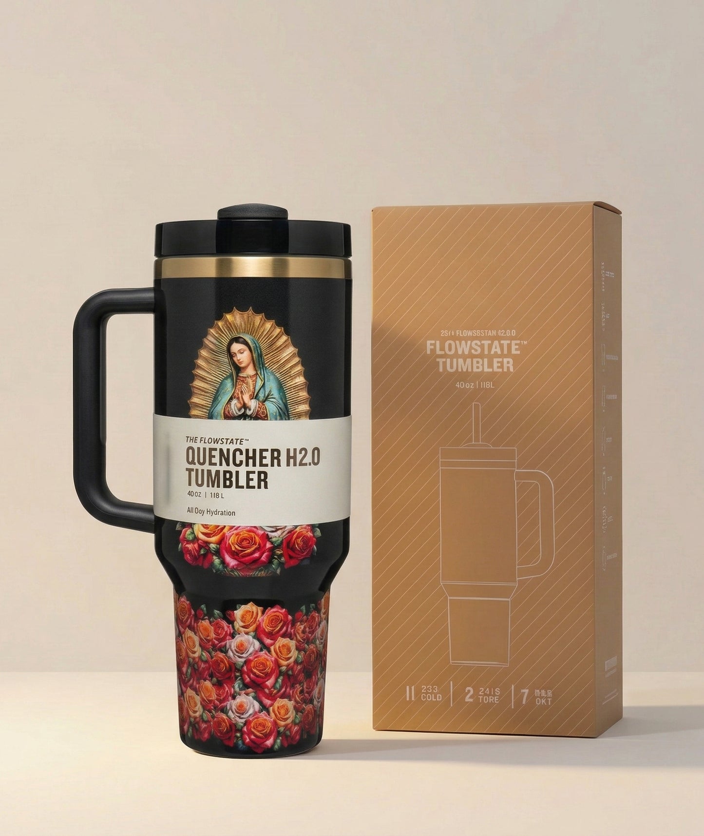 Virgin Mary 40 oz Tumbler