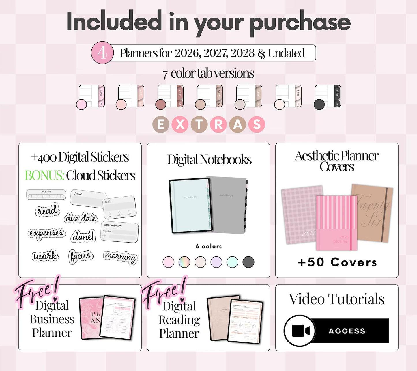 2026 Digital Planner (worth $19)